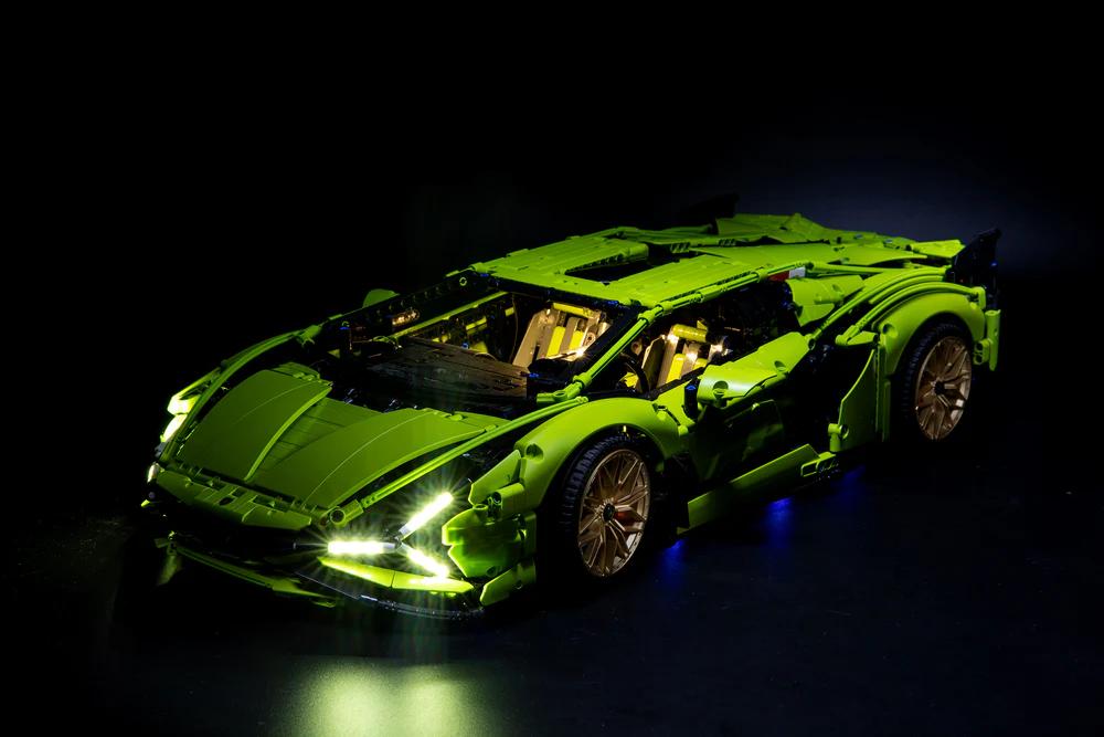Lighting kit for Lamborghini Sian