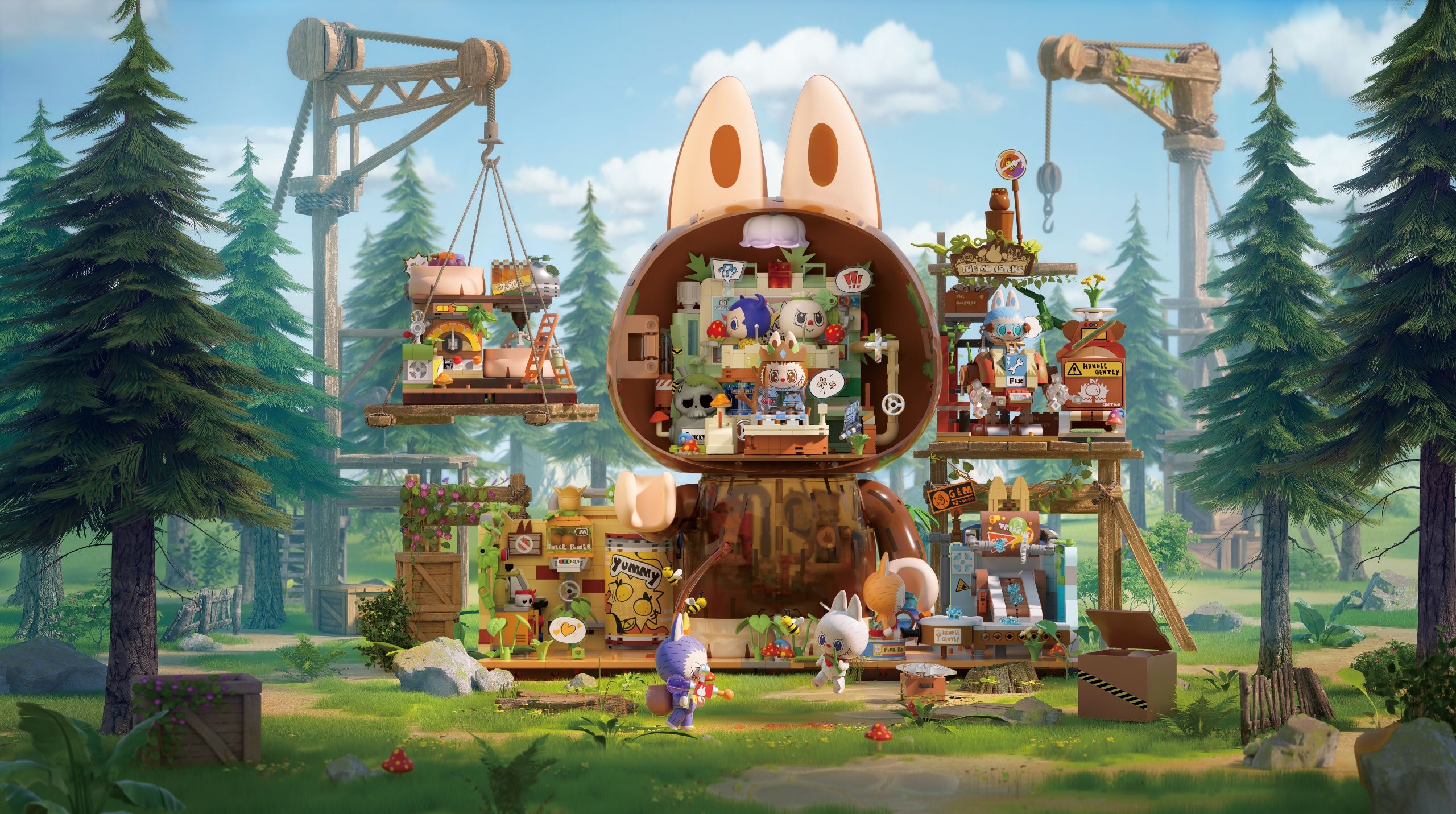 The Monsters Forest Secret Base