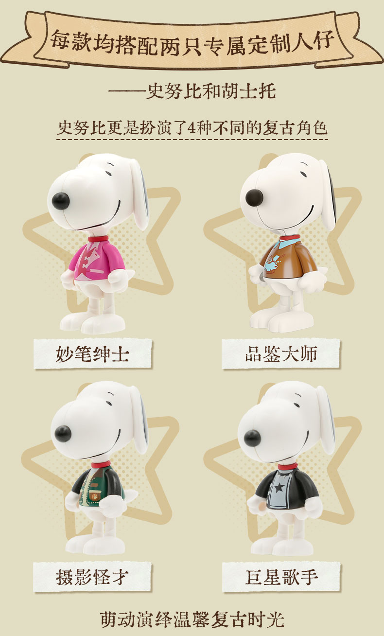 史努比-复古时光系列：光影照相机