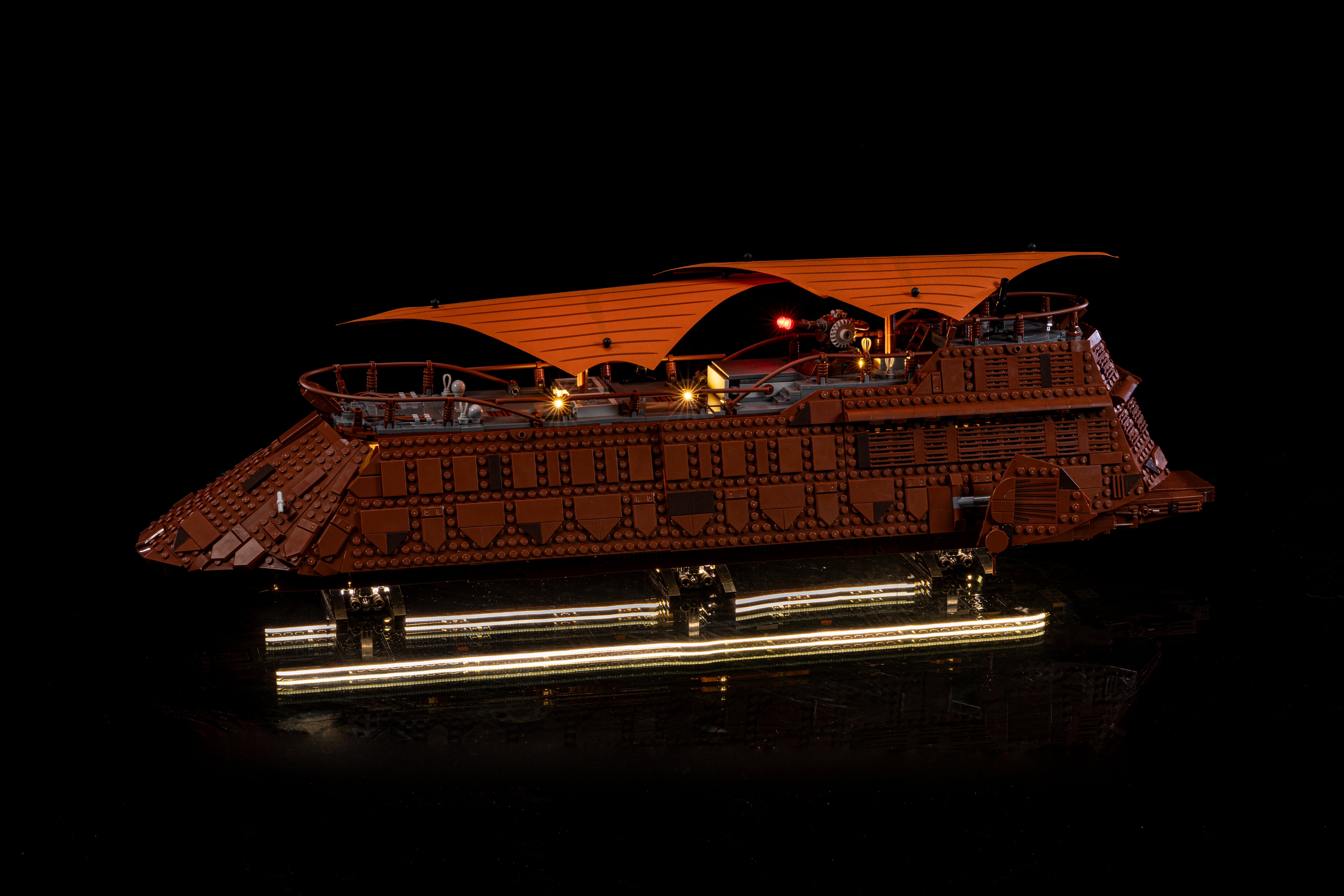 Lighting kits for Jabba's Sail Barge