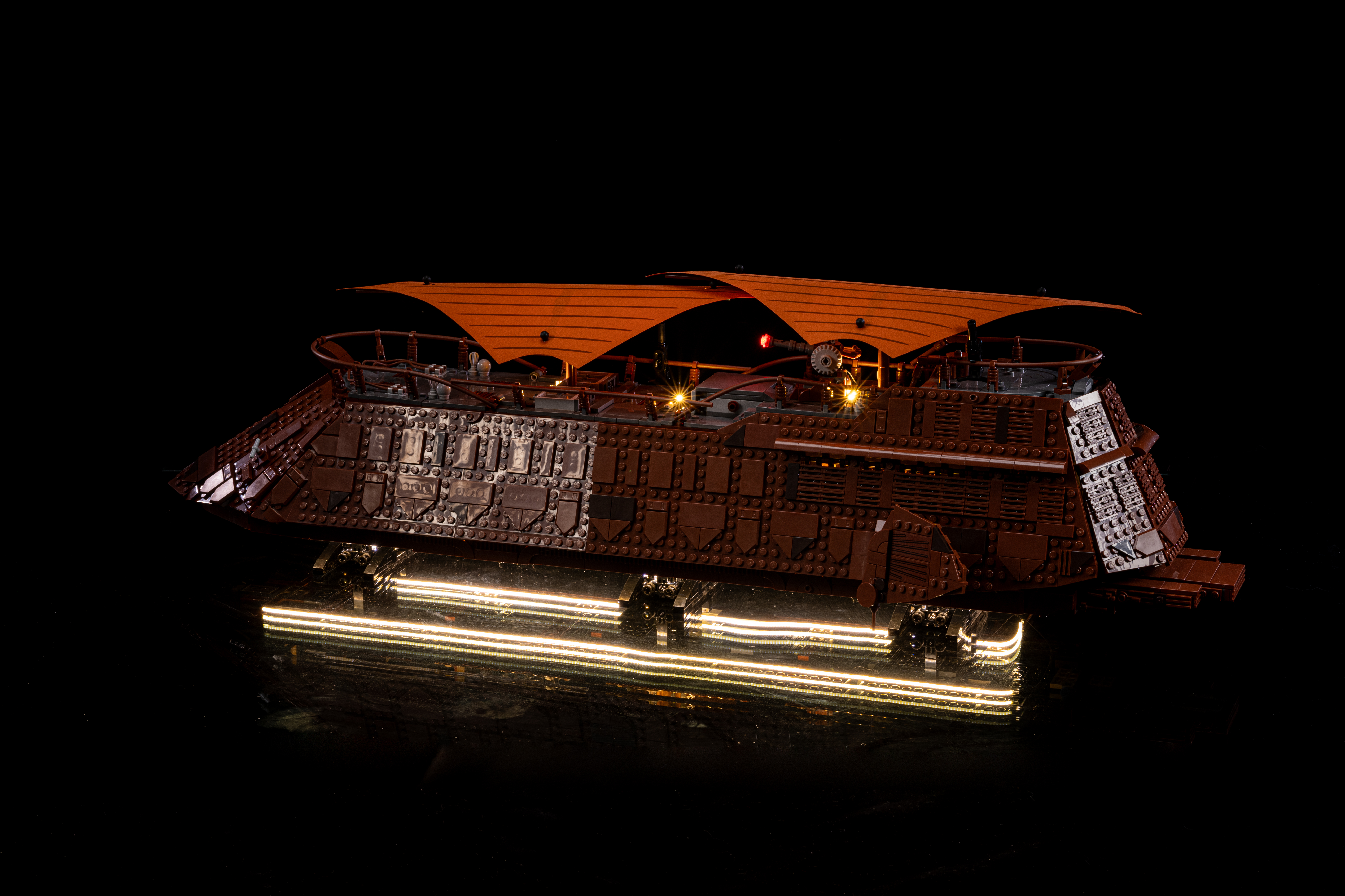 Lighting kits for Jabba's Sail Barge