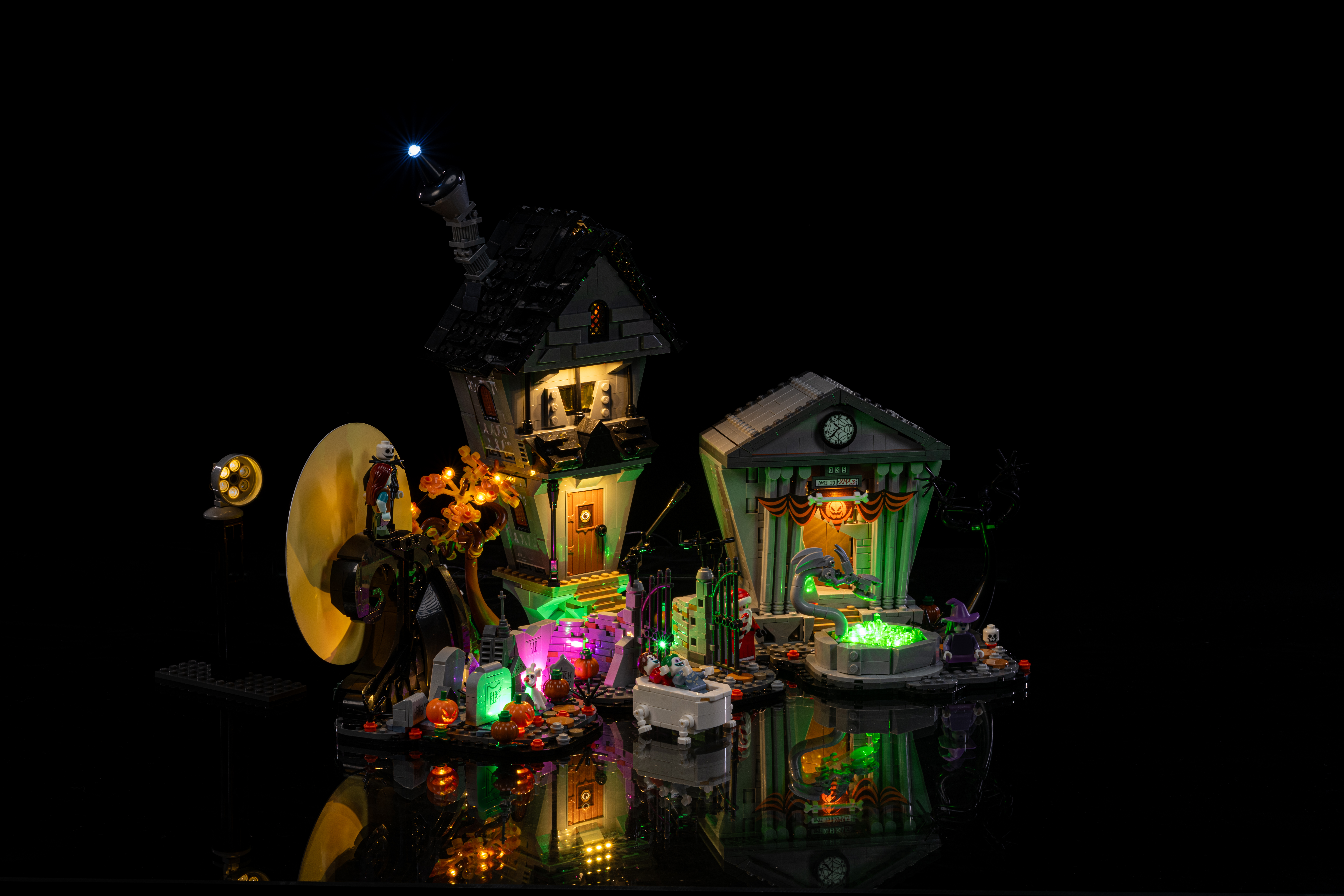 Lighting kits for Disney Tim Burton's The Nightmare Before Christmas