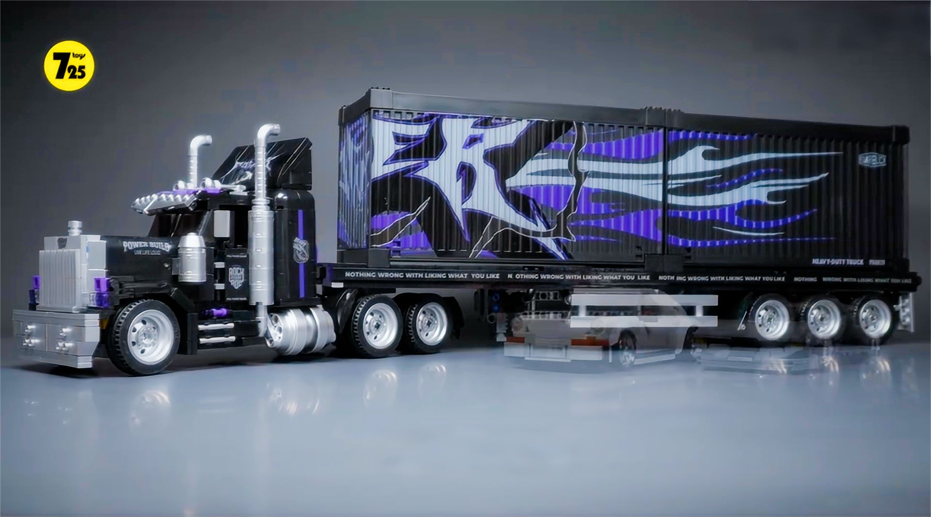 Now you finally understand why Power Build keeps releasing container display boxes, right? (Review & Reinforcement Plan for Pinbo Blocks PB8829 Container Tractor-Trailer)