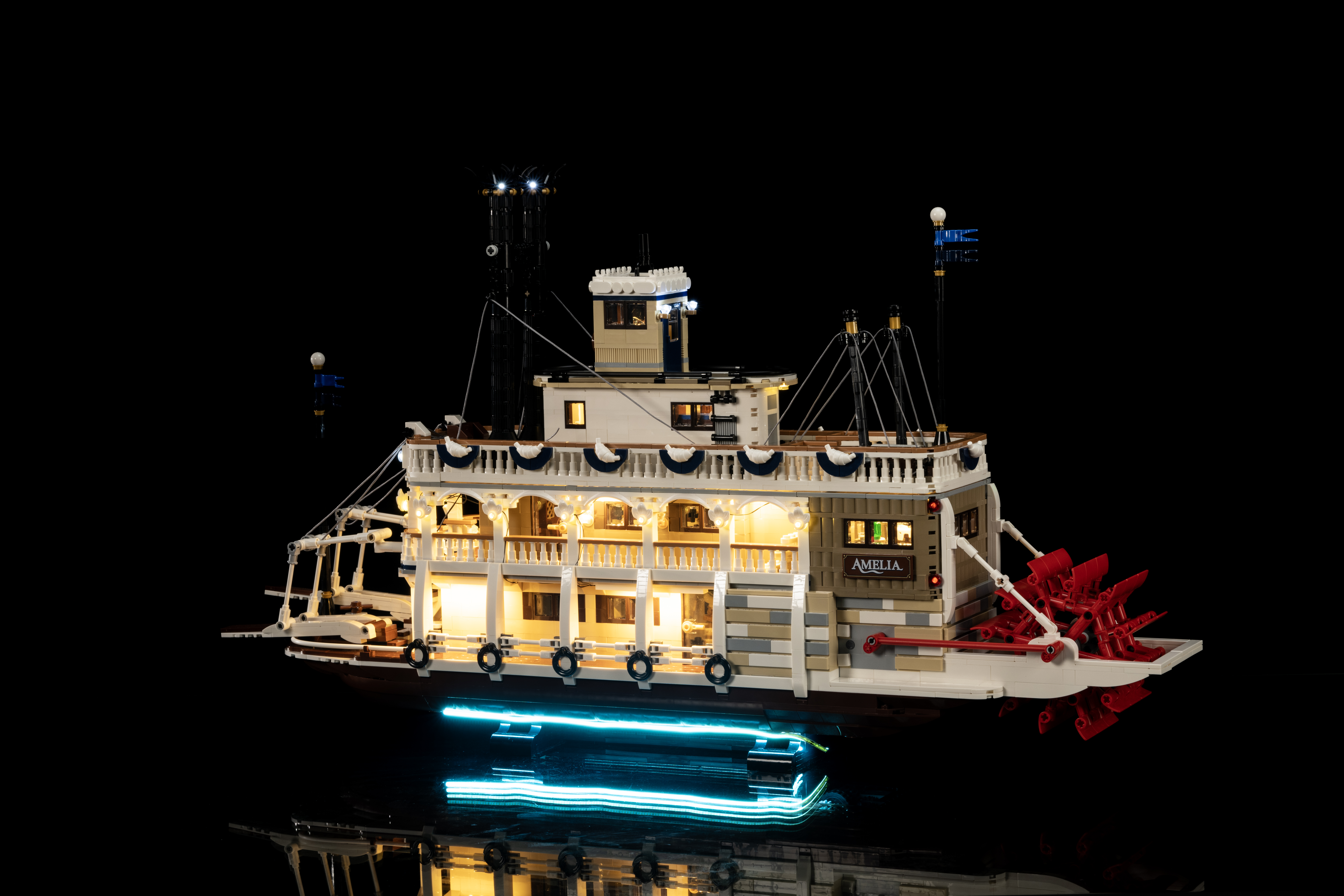 LED Lighting Kit for LEGO River Steamboat