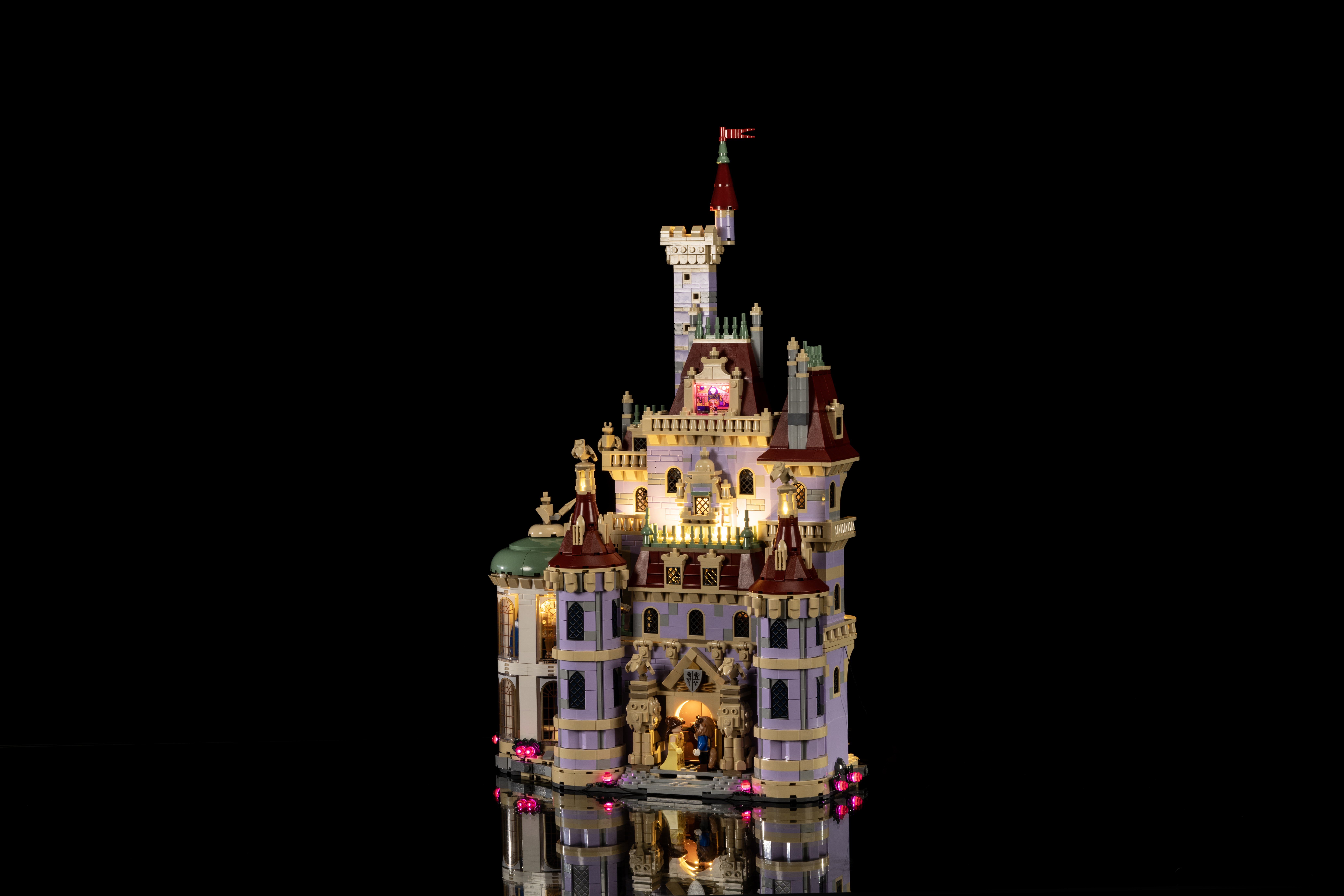 LED Lighting Kit for LEGO Beauty and the Beast Castle