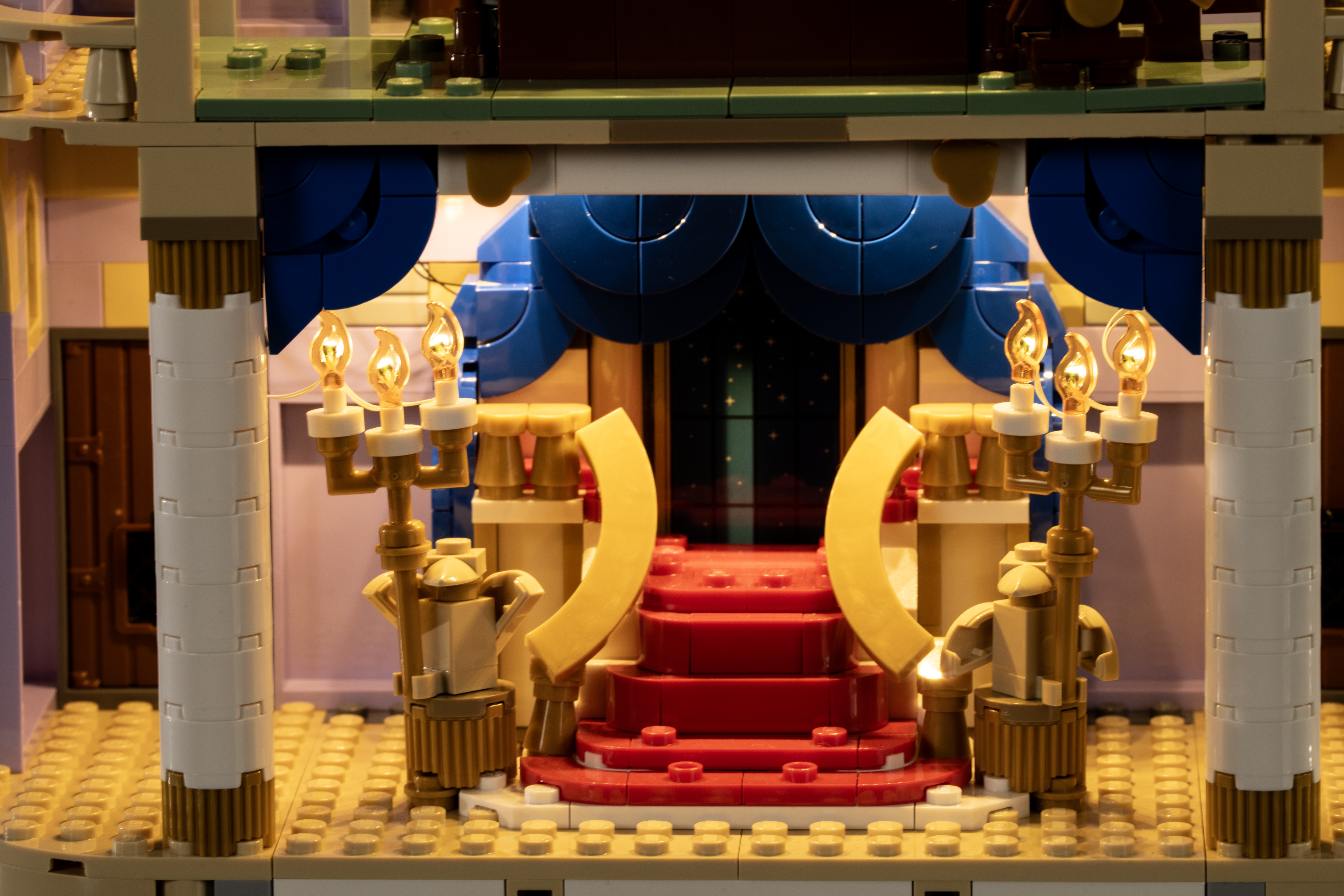 LED Lighting Kit for LEGO Beauty and the Beast Castle