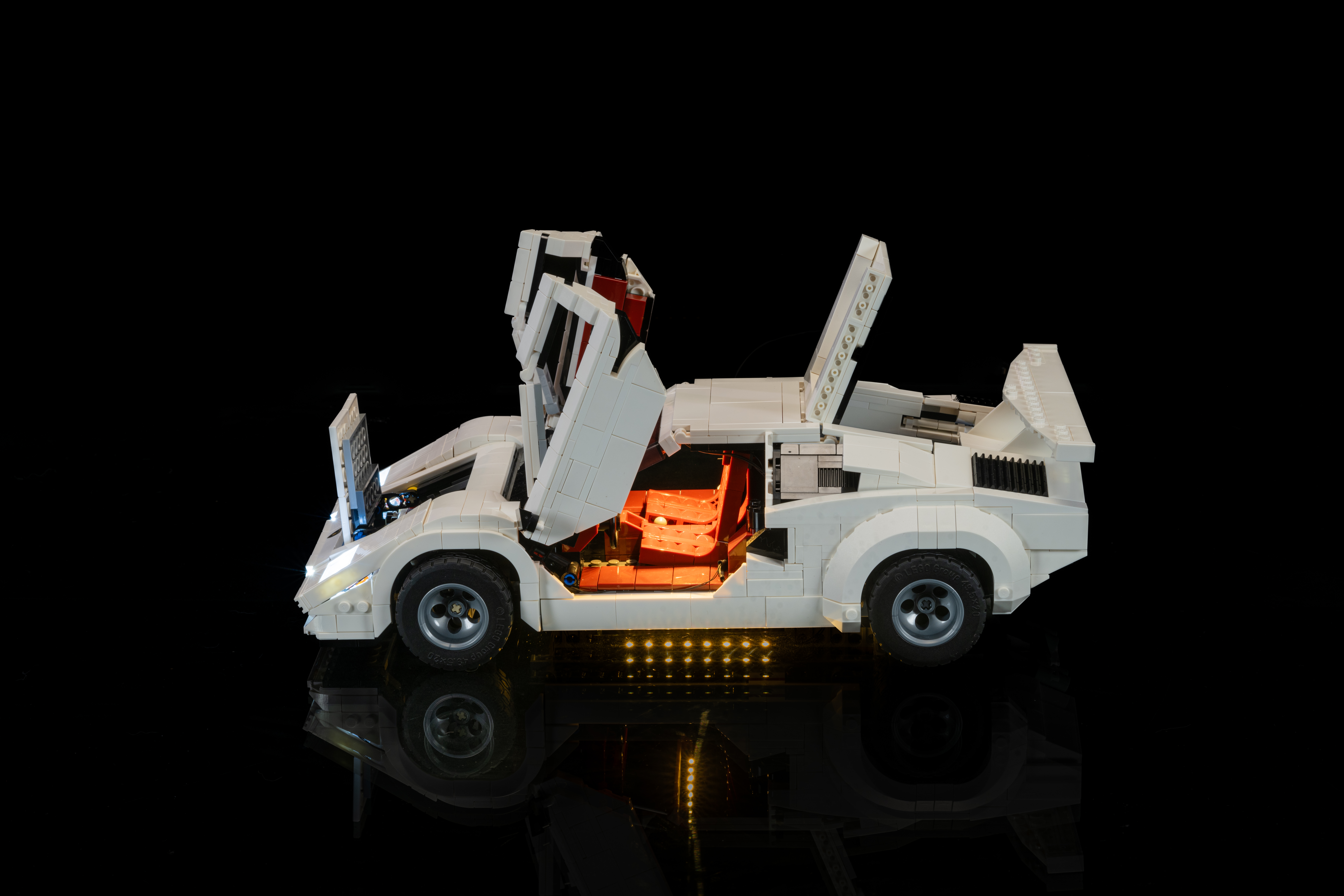 Lighting kits for lamborghini Countach 5000