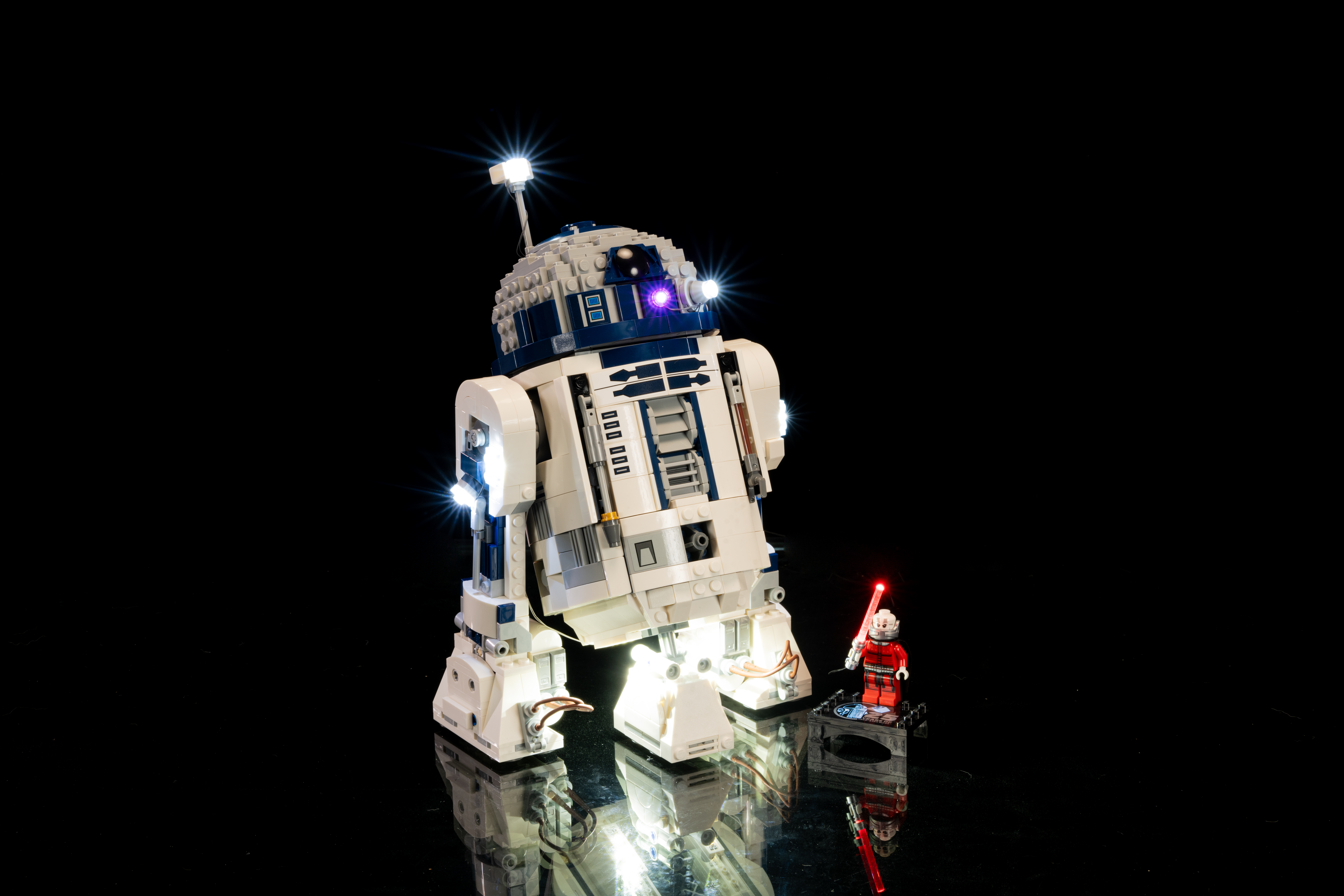 Lighting kits for R2-D2