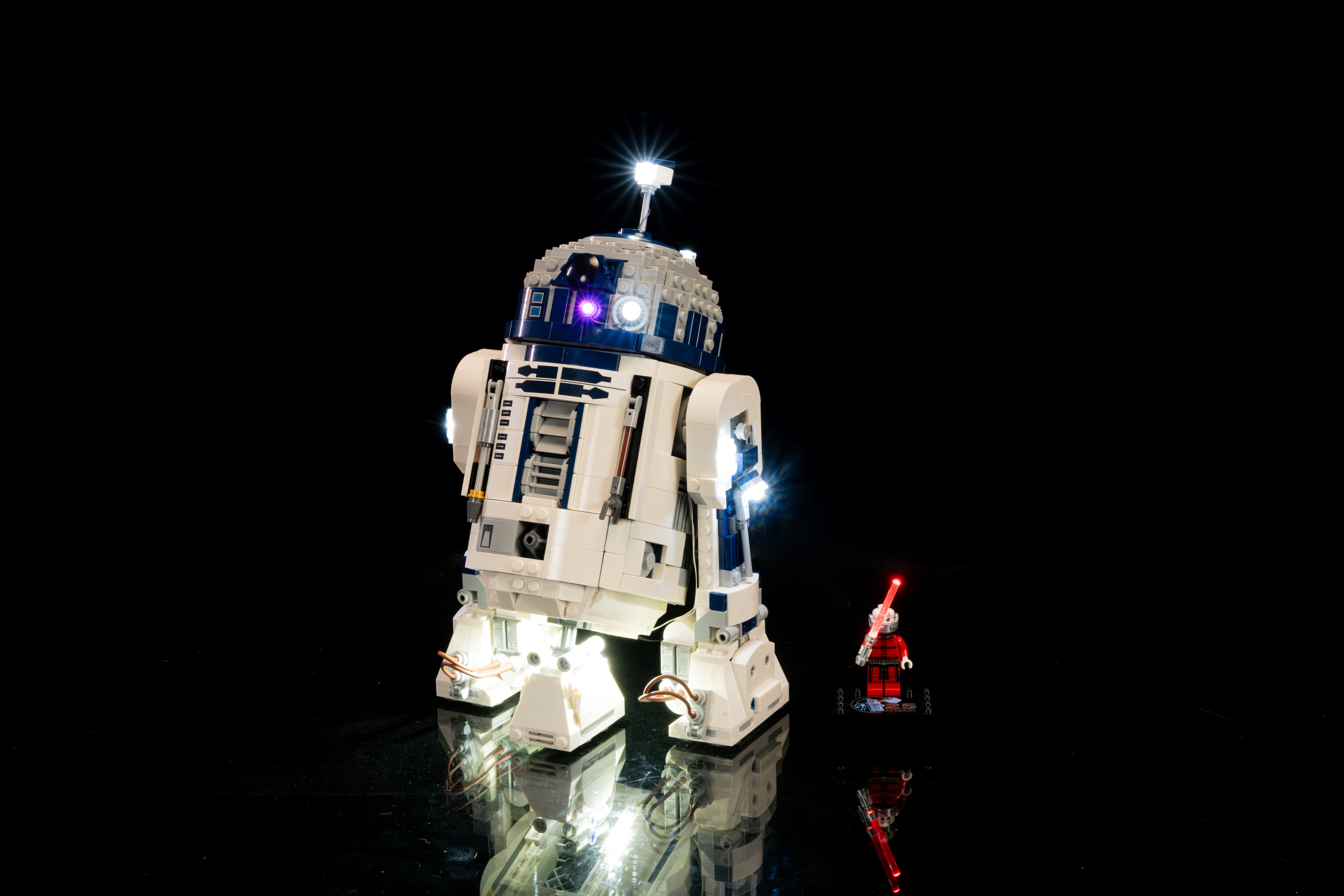 Lighting kits for R2-D2