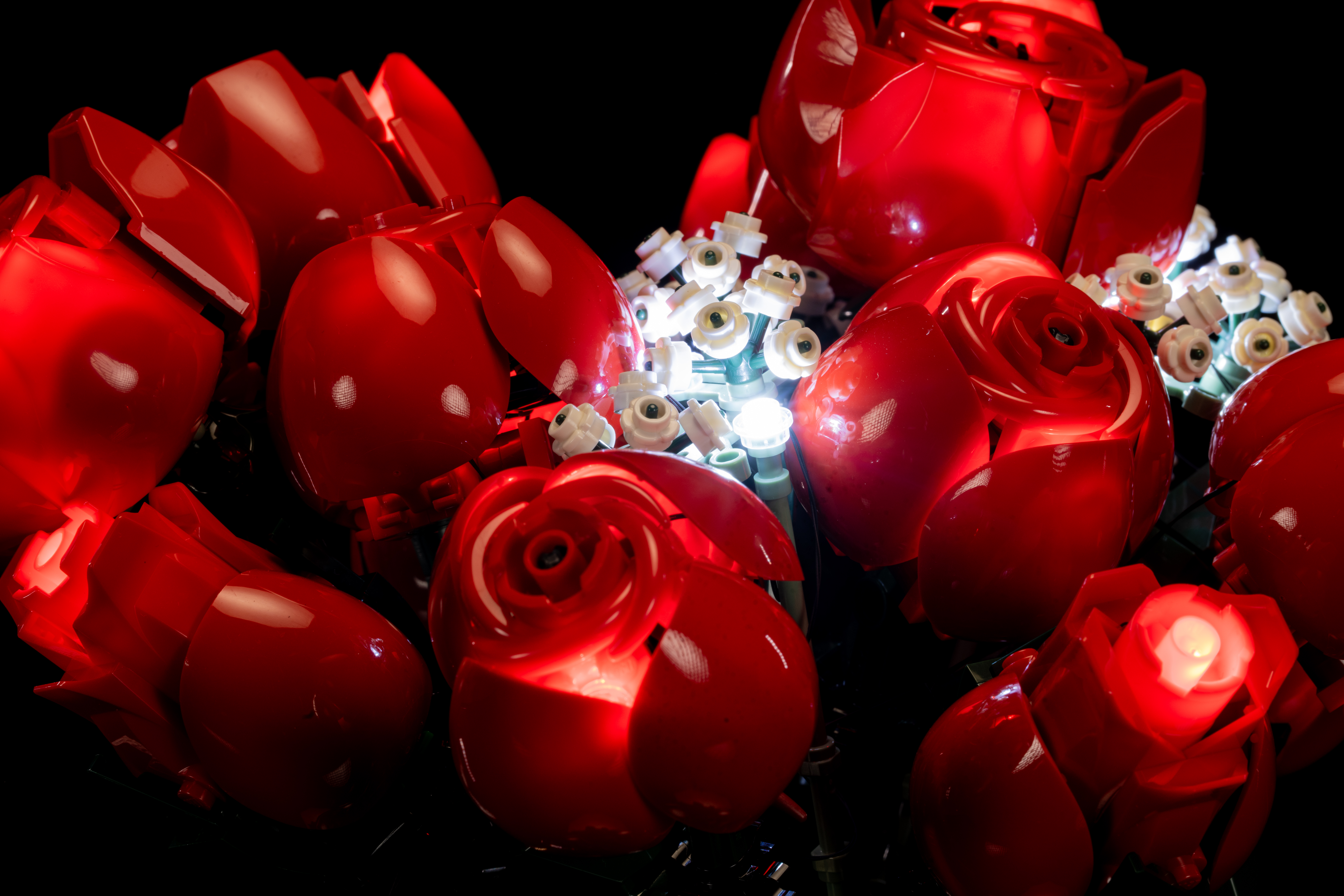 Lighting kits for Bouquet of Roses
