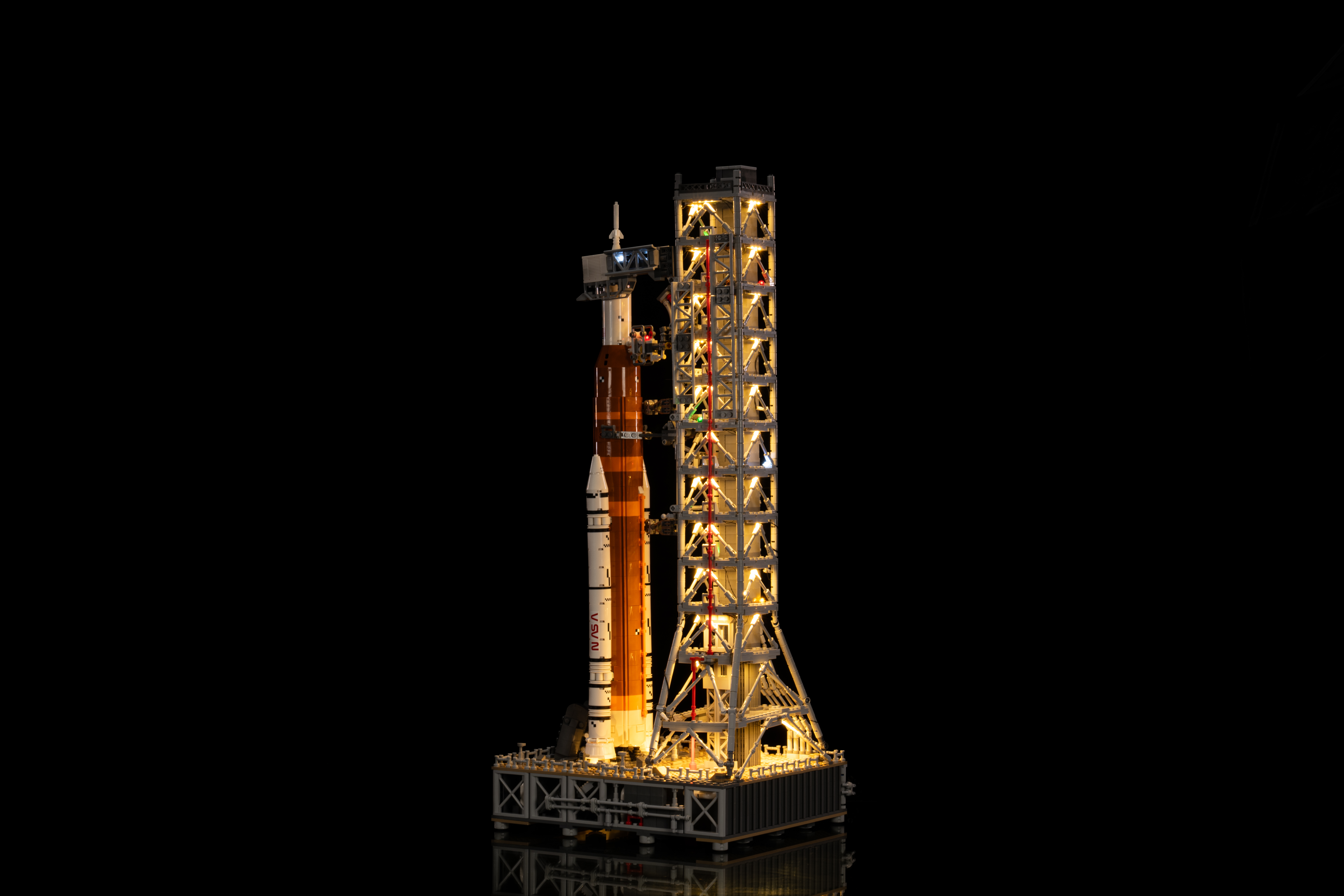 乐高10341NASA 阿尔忒弥斯太空发射系统适配灯光组件