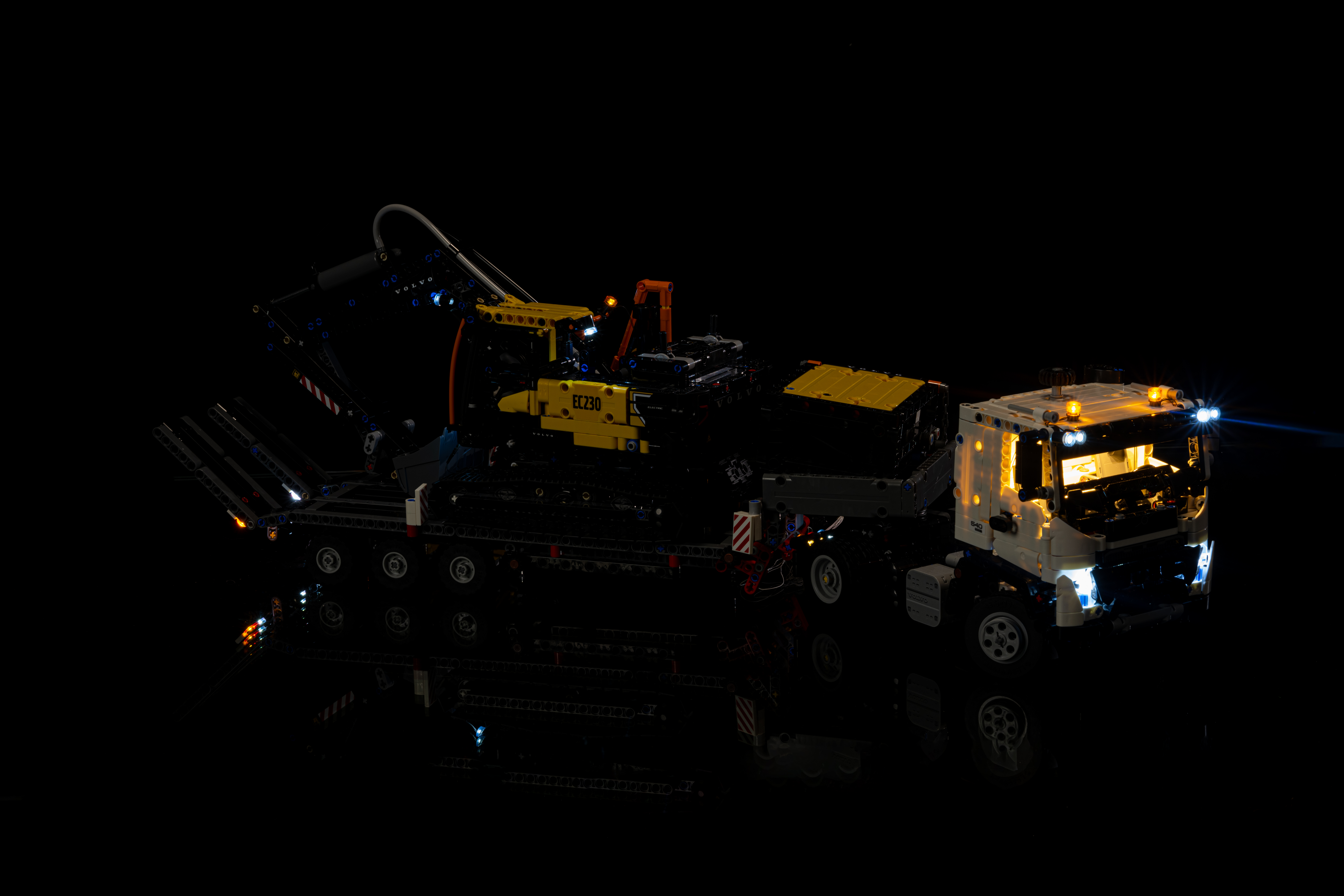 Lighting kits for Volvo FMX Truck & EC230 Electric Excavator