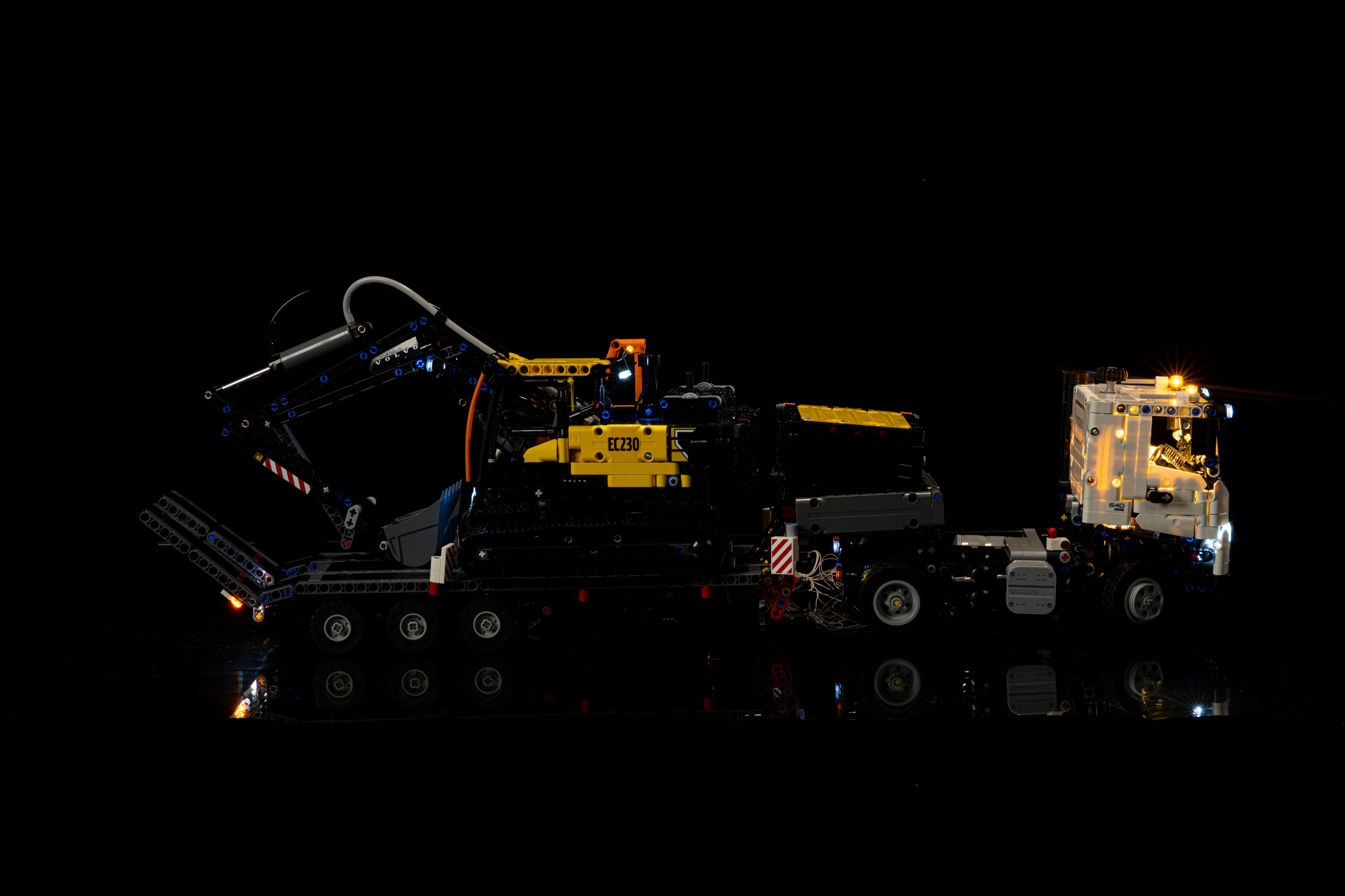 Lighting kits for Volvo FMX Truck & EC230 Electric Excavator