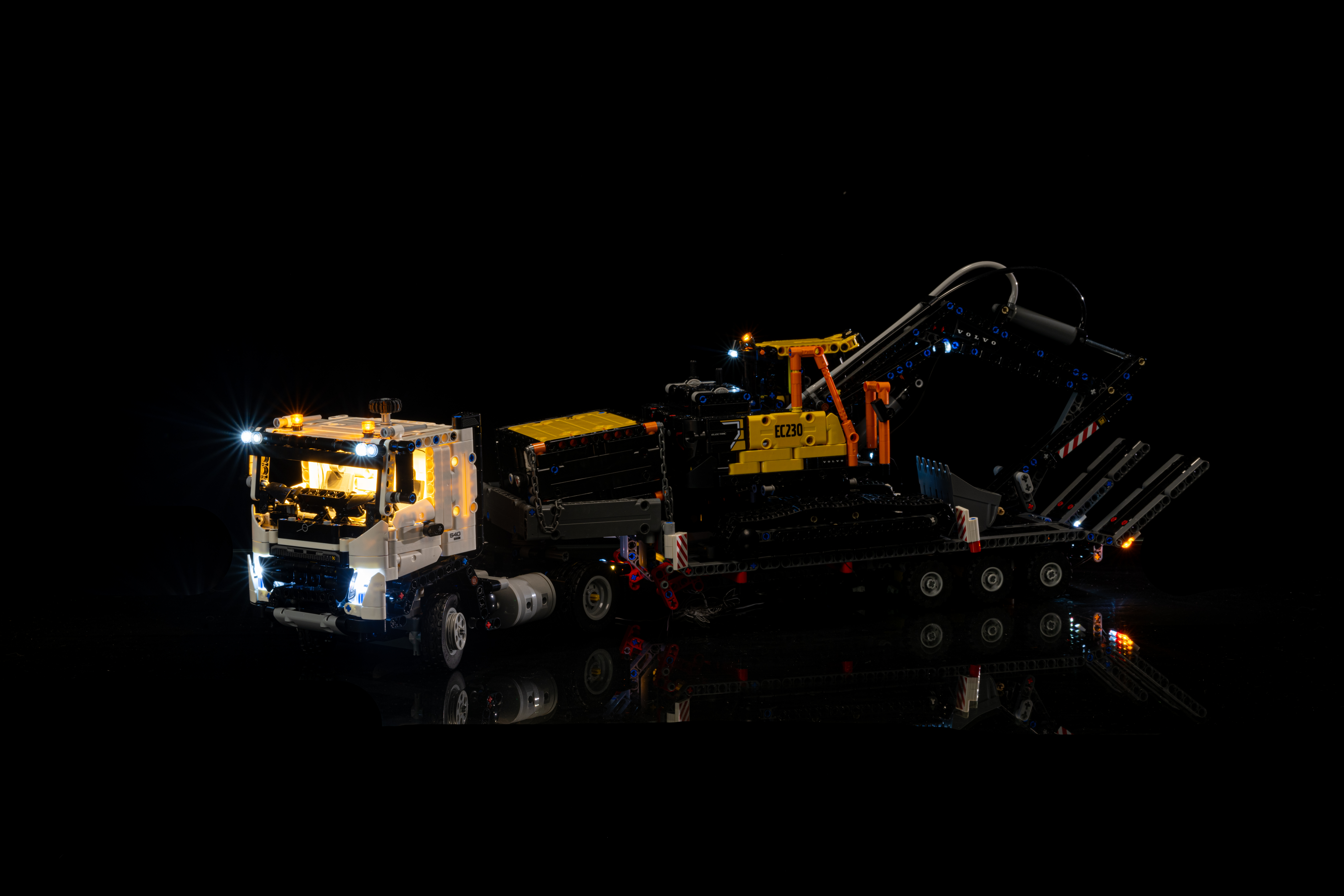 Lighting kits for Volvo FMX Truck & EC230 Electric Excavator