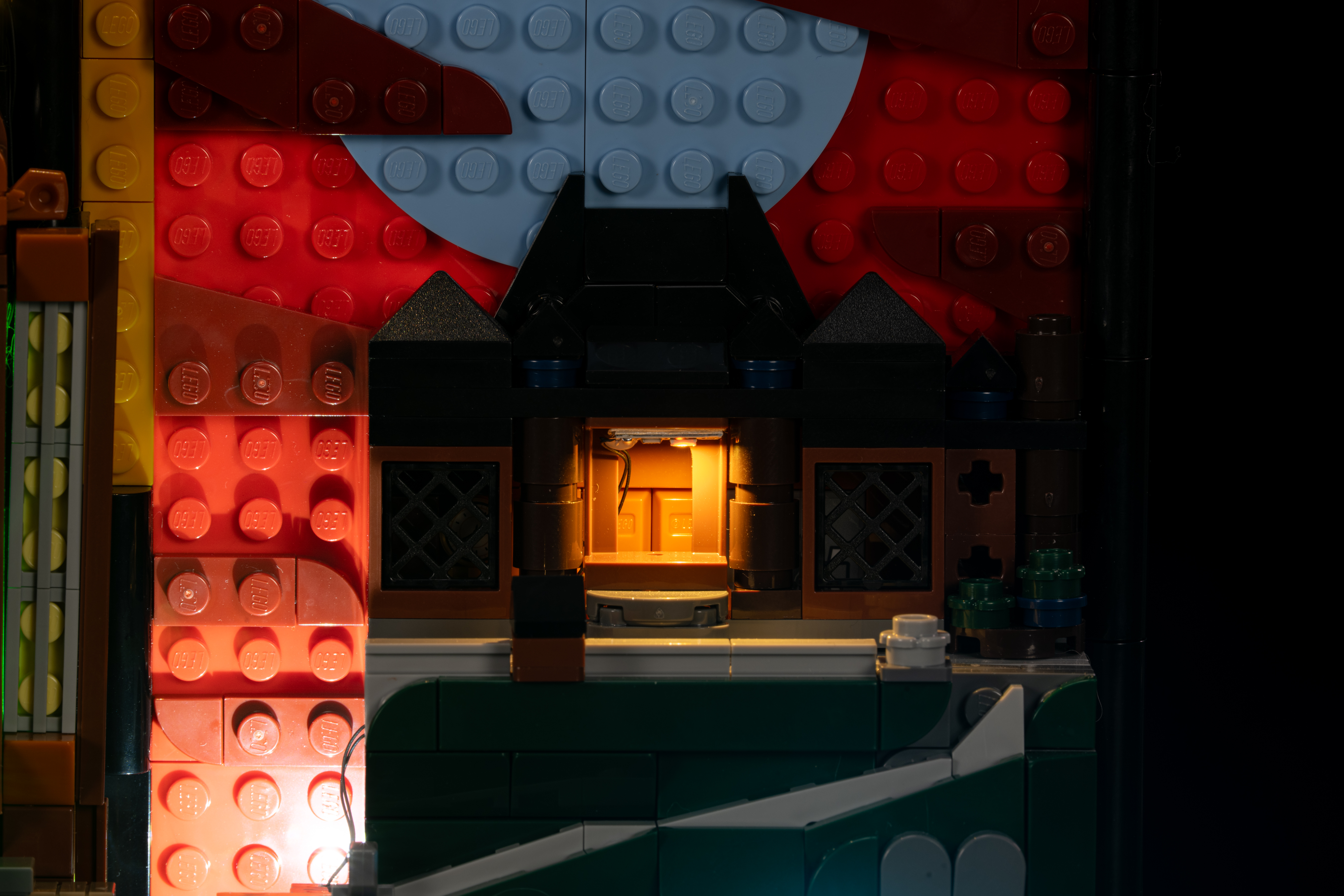Lighting kits for Batman: The Animated Series Gotham City