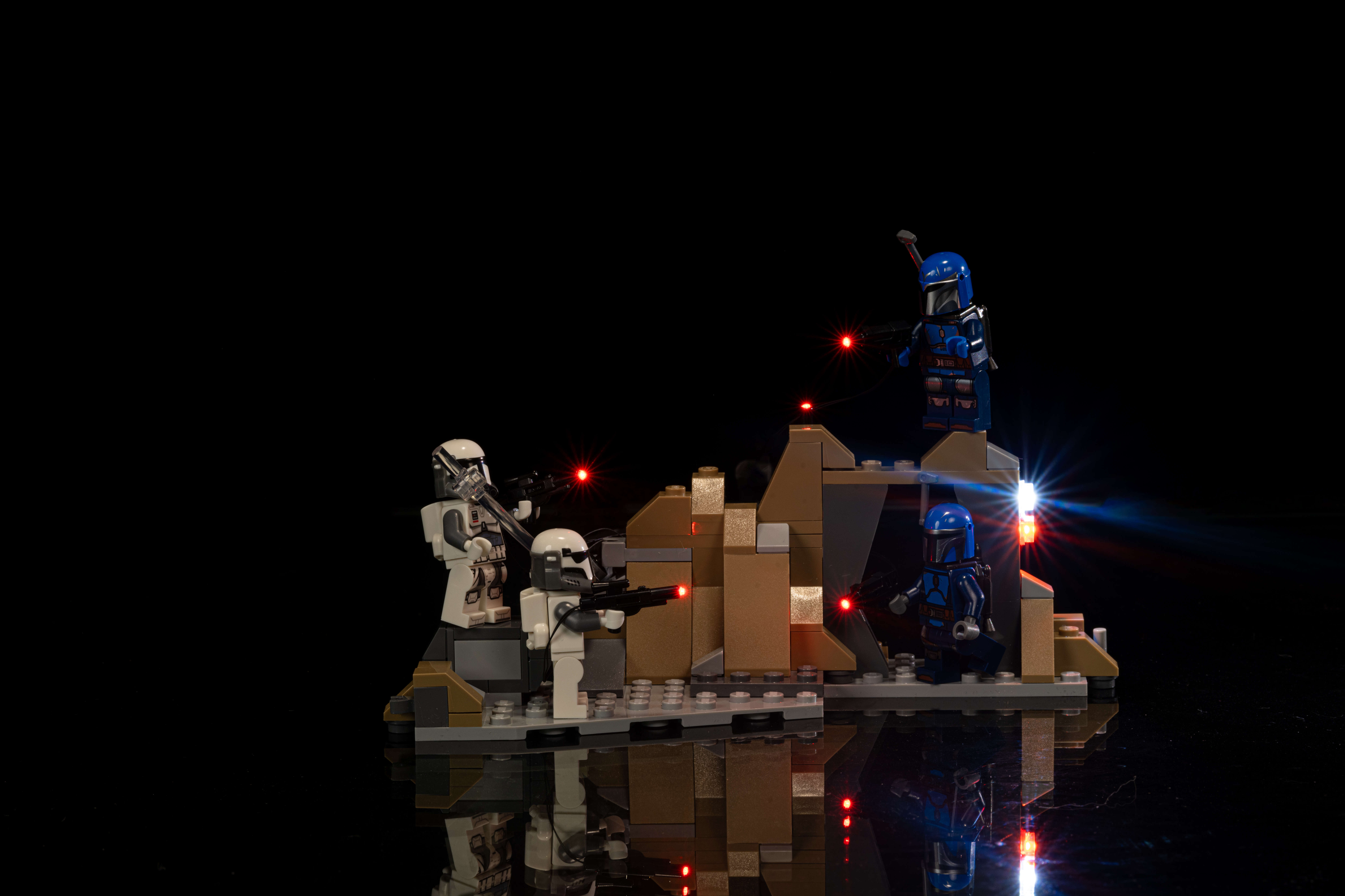 Lighting kits for Ambush on Mandalore Battle Pack