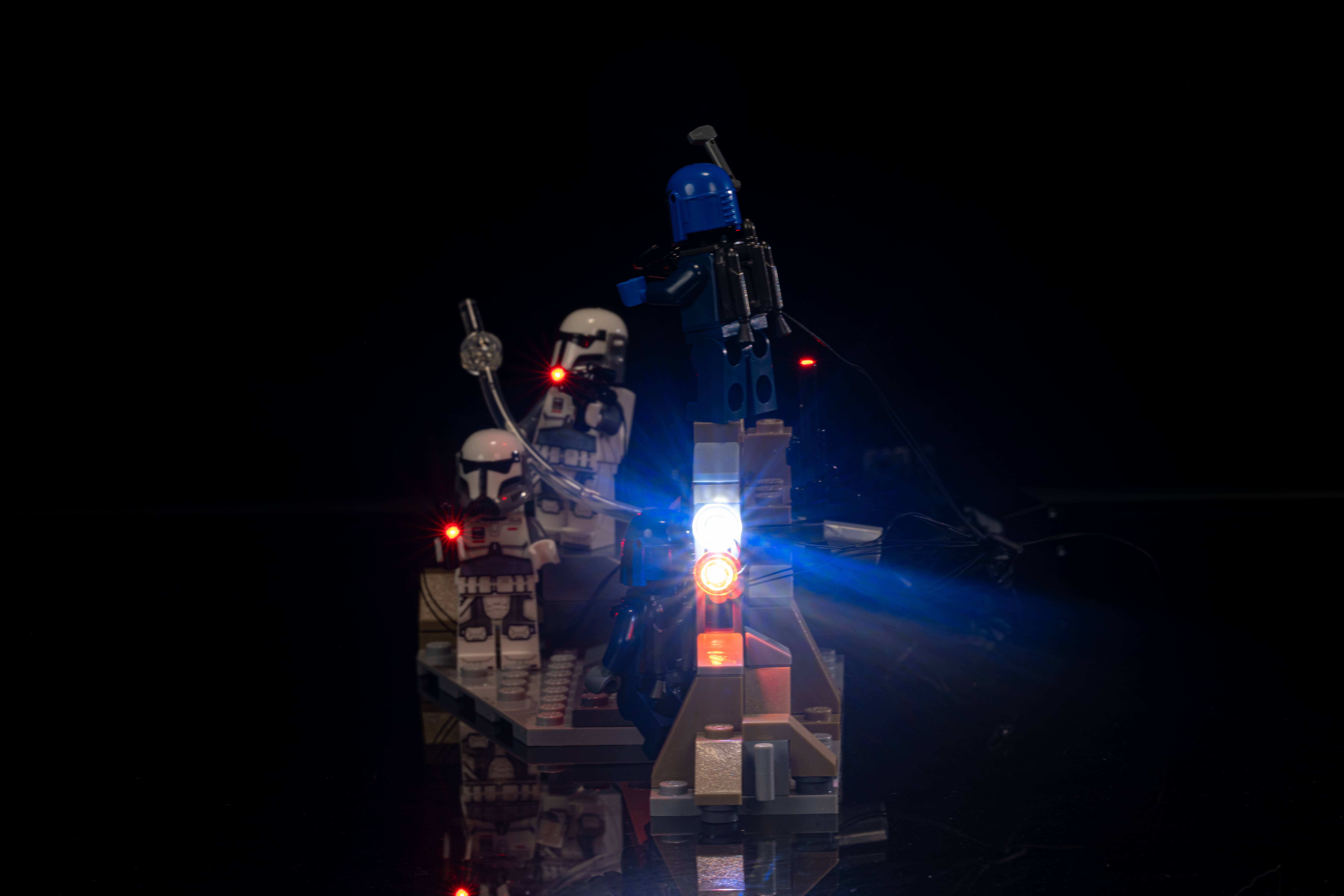Lighting kits for Ambush on Mandalore Battle Pack