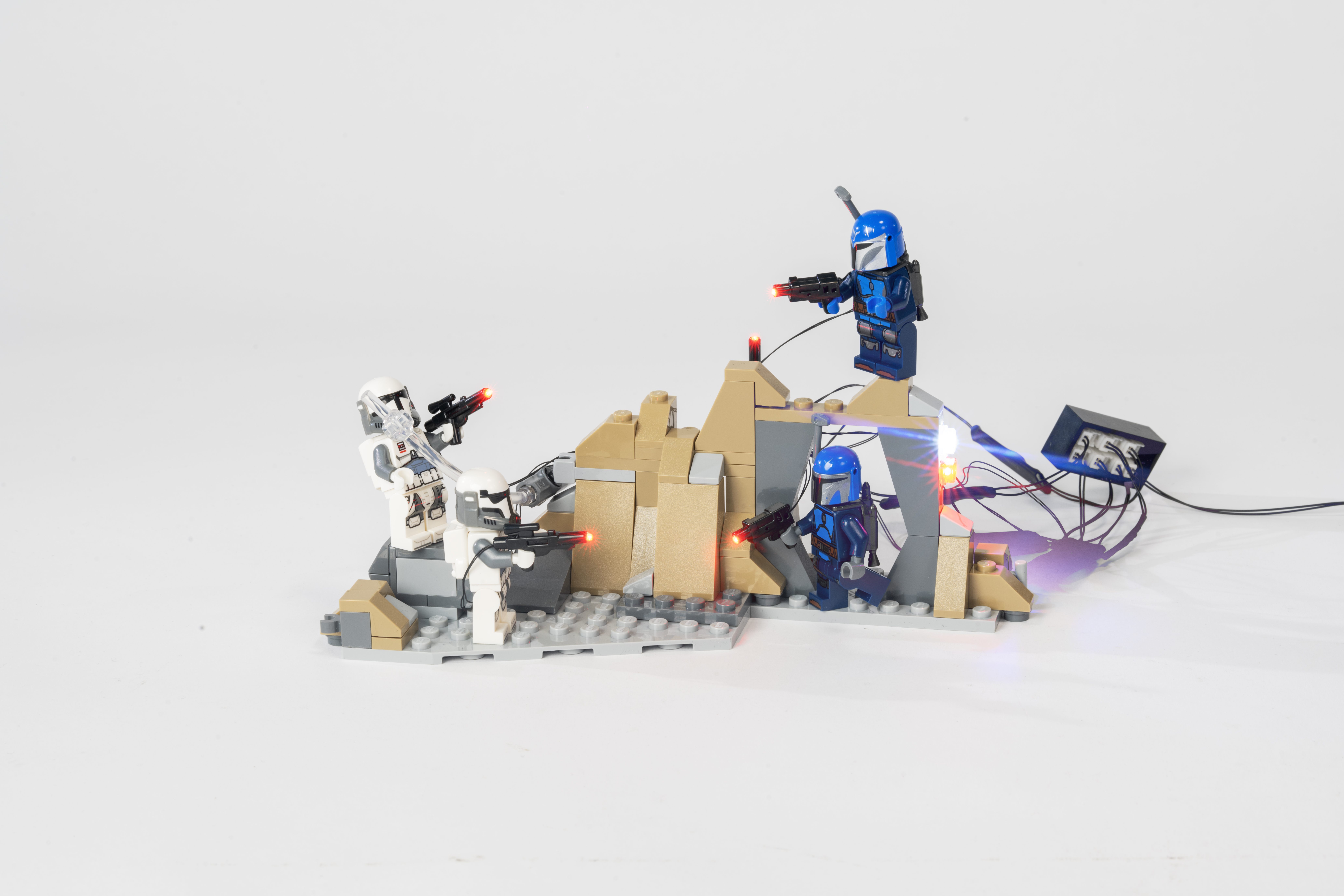 Lighting kits for Ambush on Mandalore Battle Pack