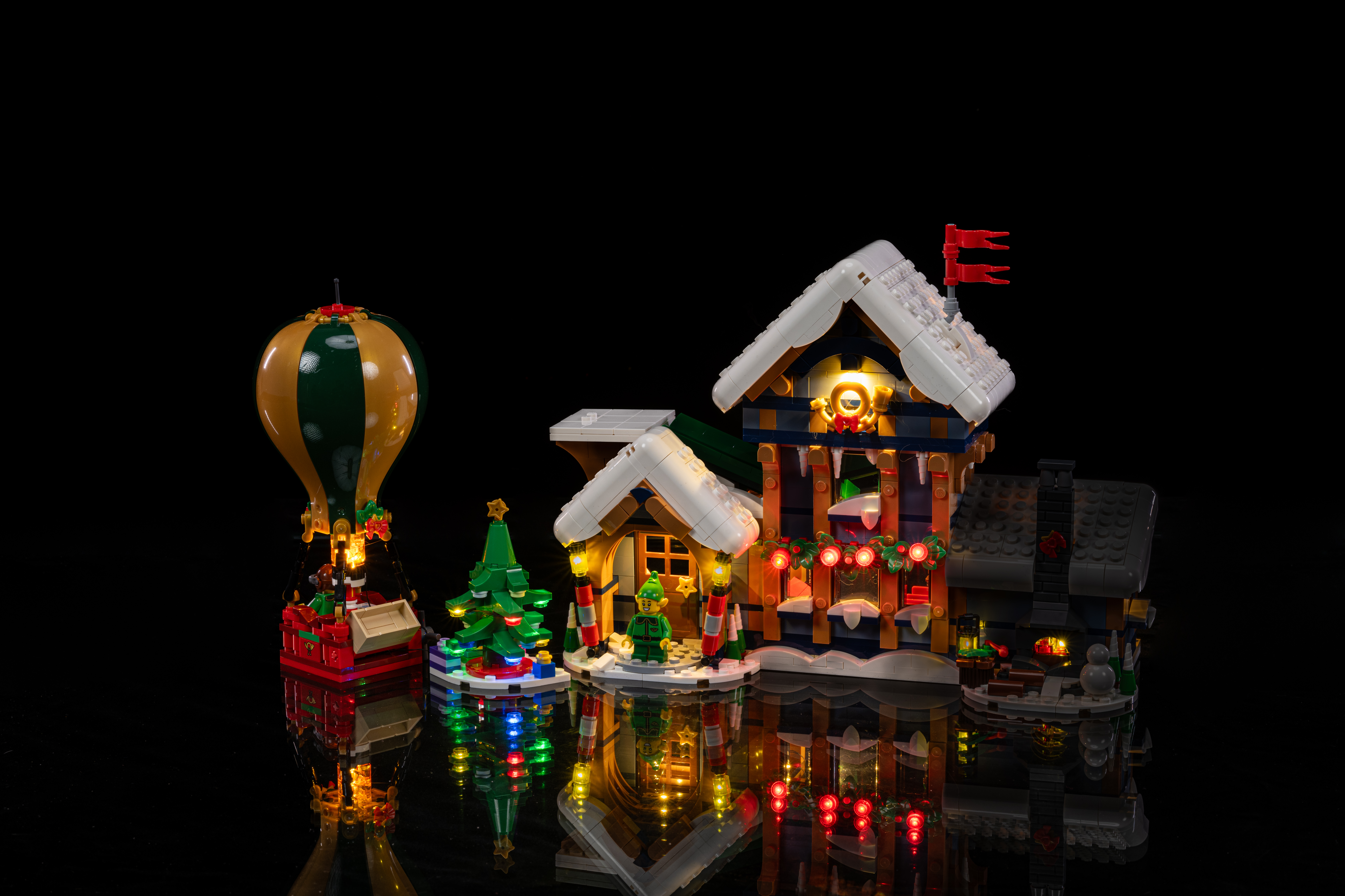 Lighting kits for Santa's Post Office