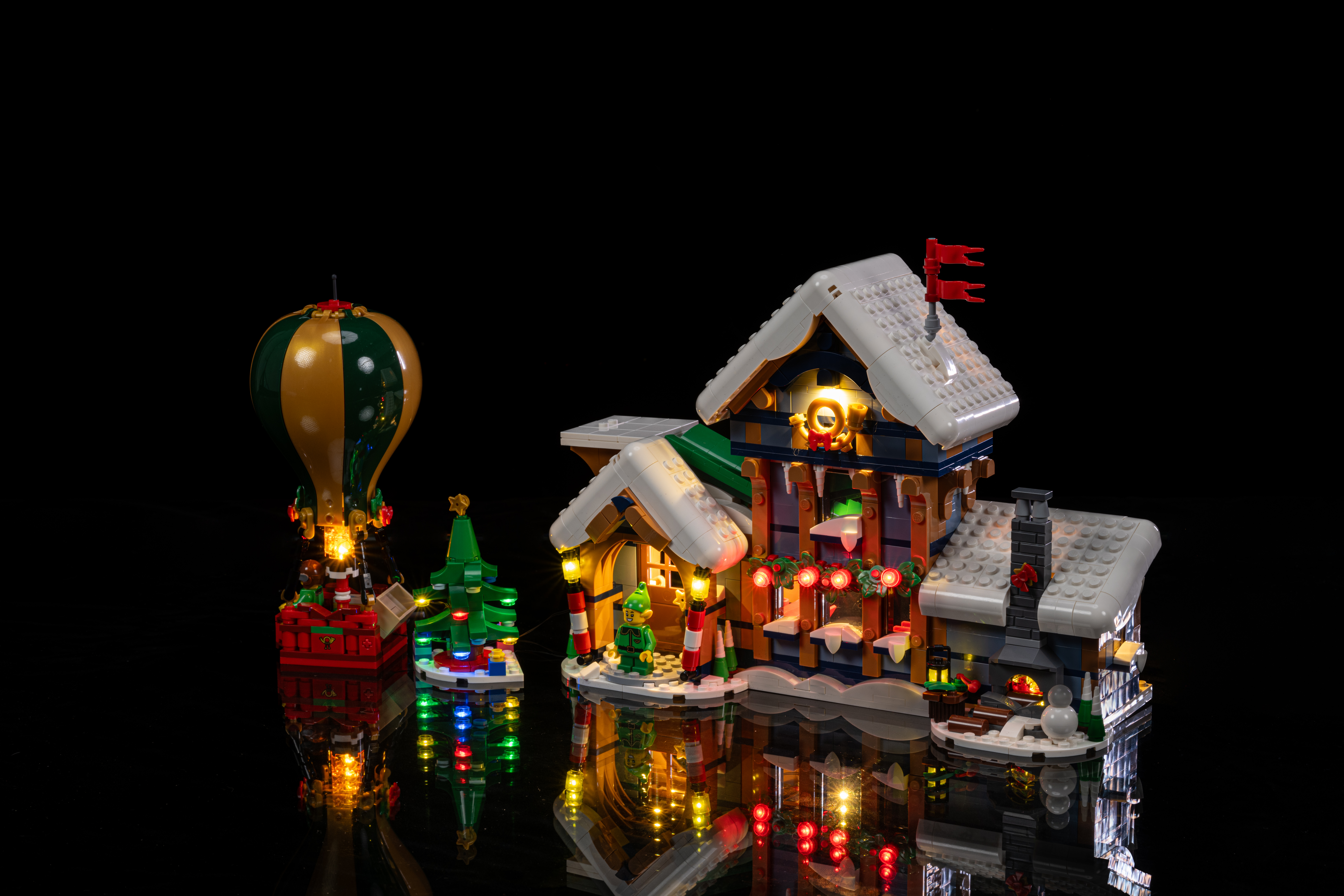 Lighting kits for Santa's Post Office
