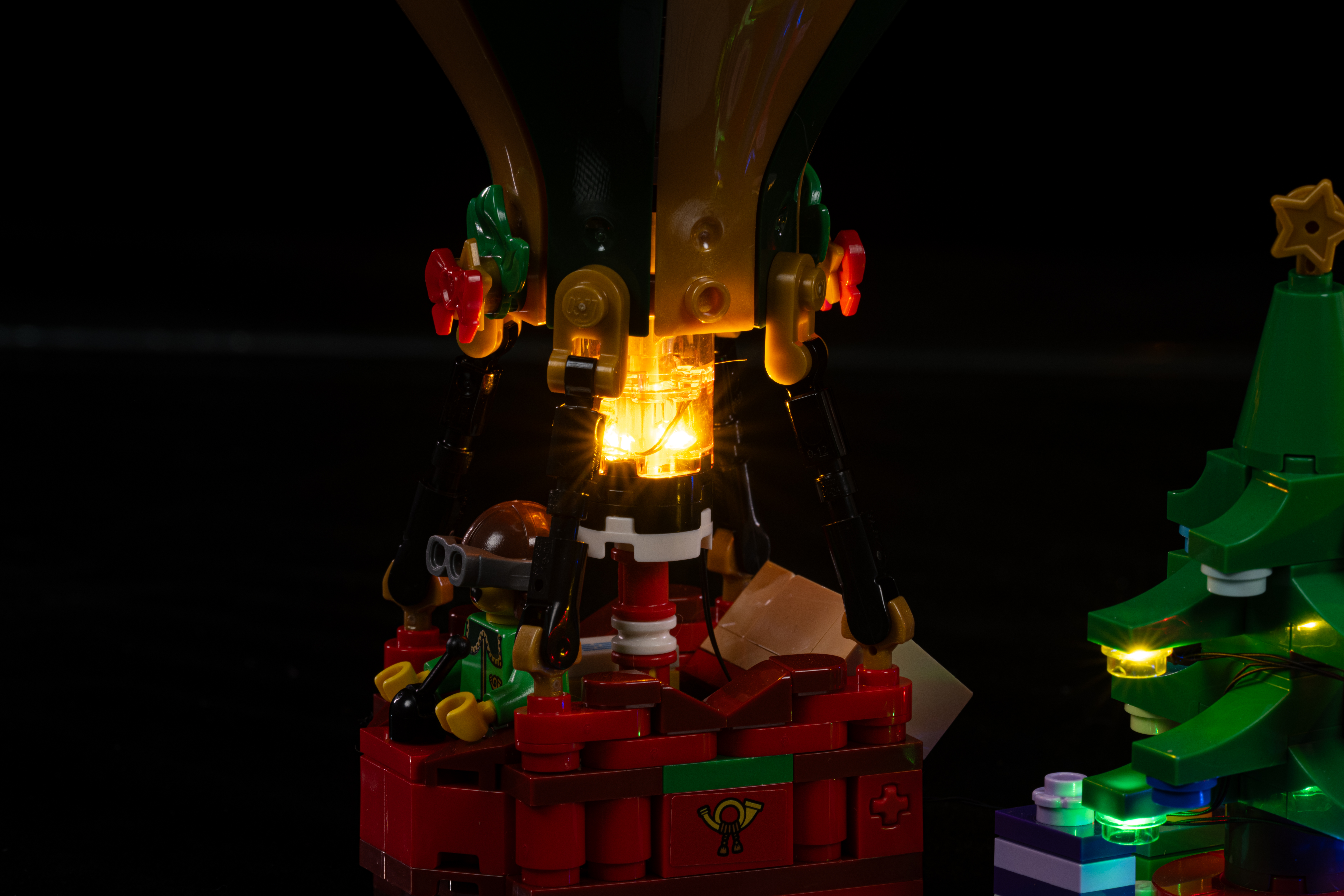 Lighting kits for Santa's Post Office