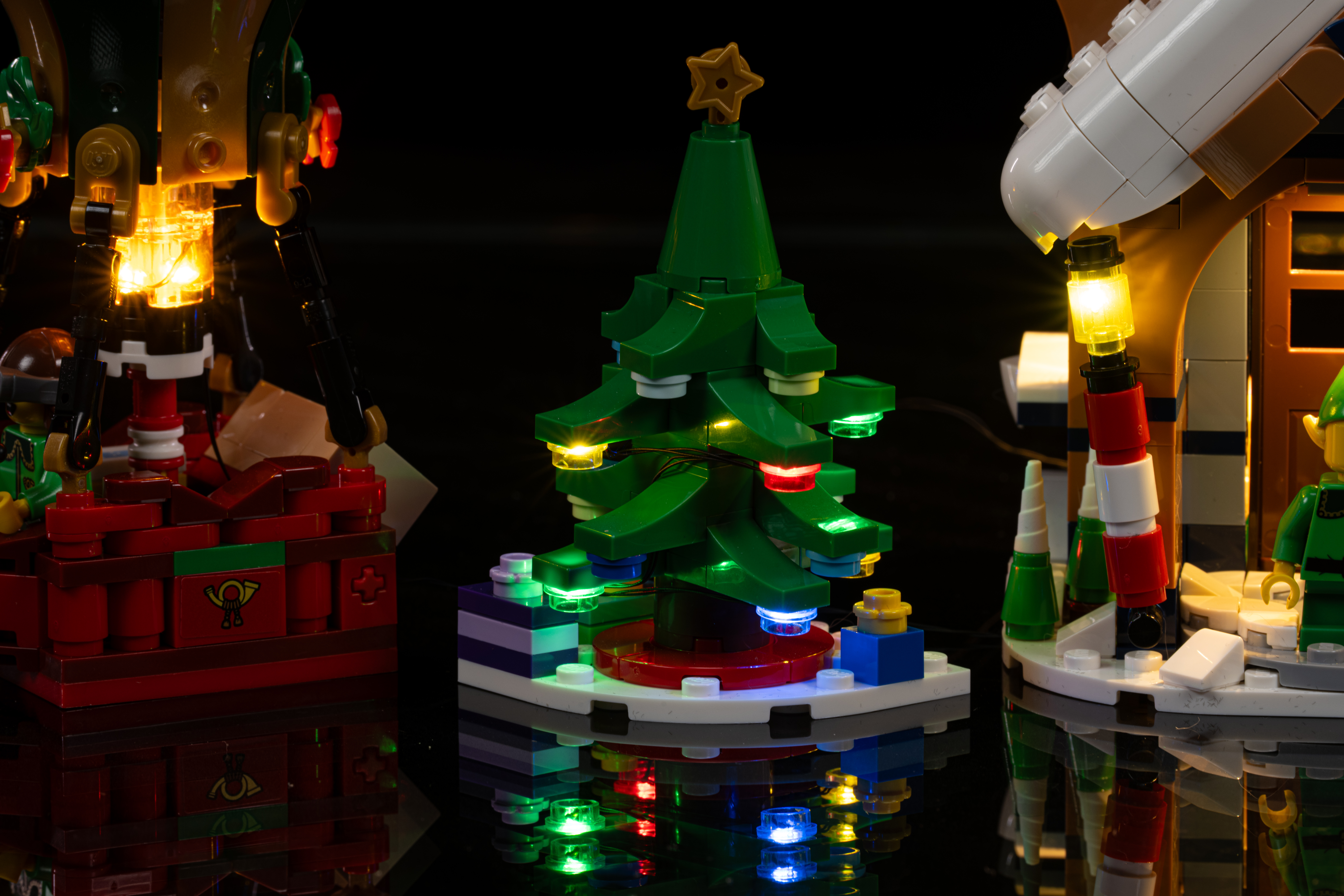 Lighting kits for Santa's Post Office