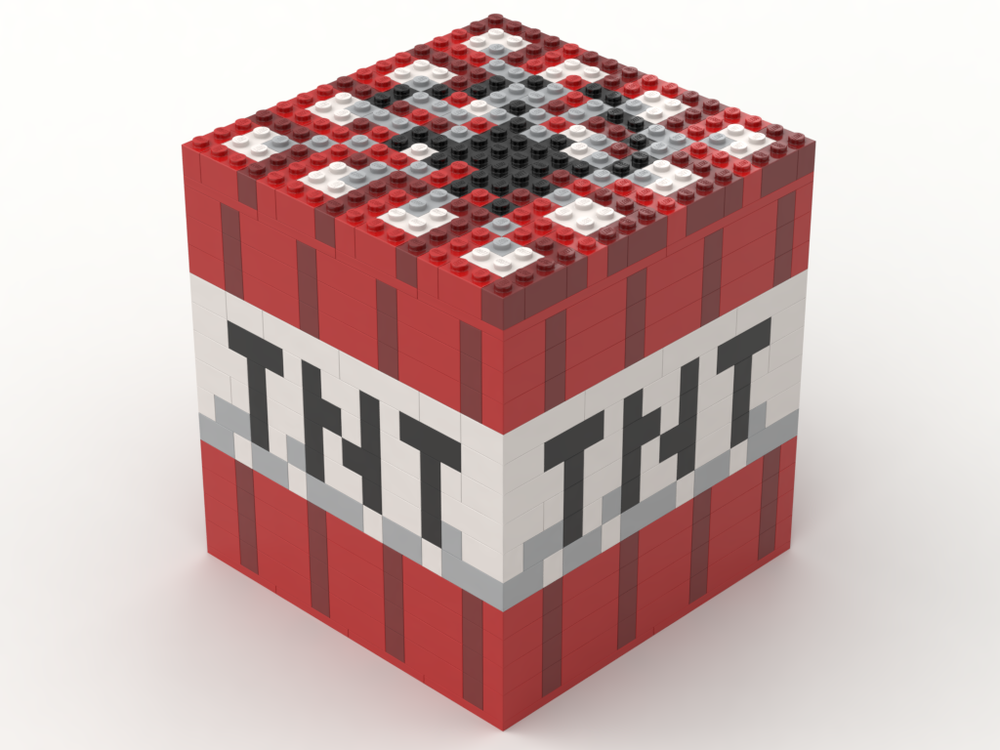 大型 Minecraft TNT 作品图片 2